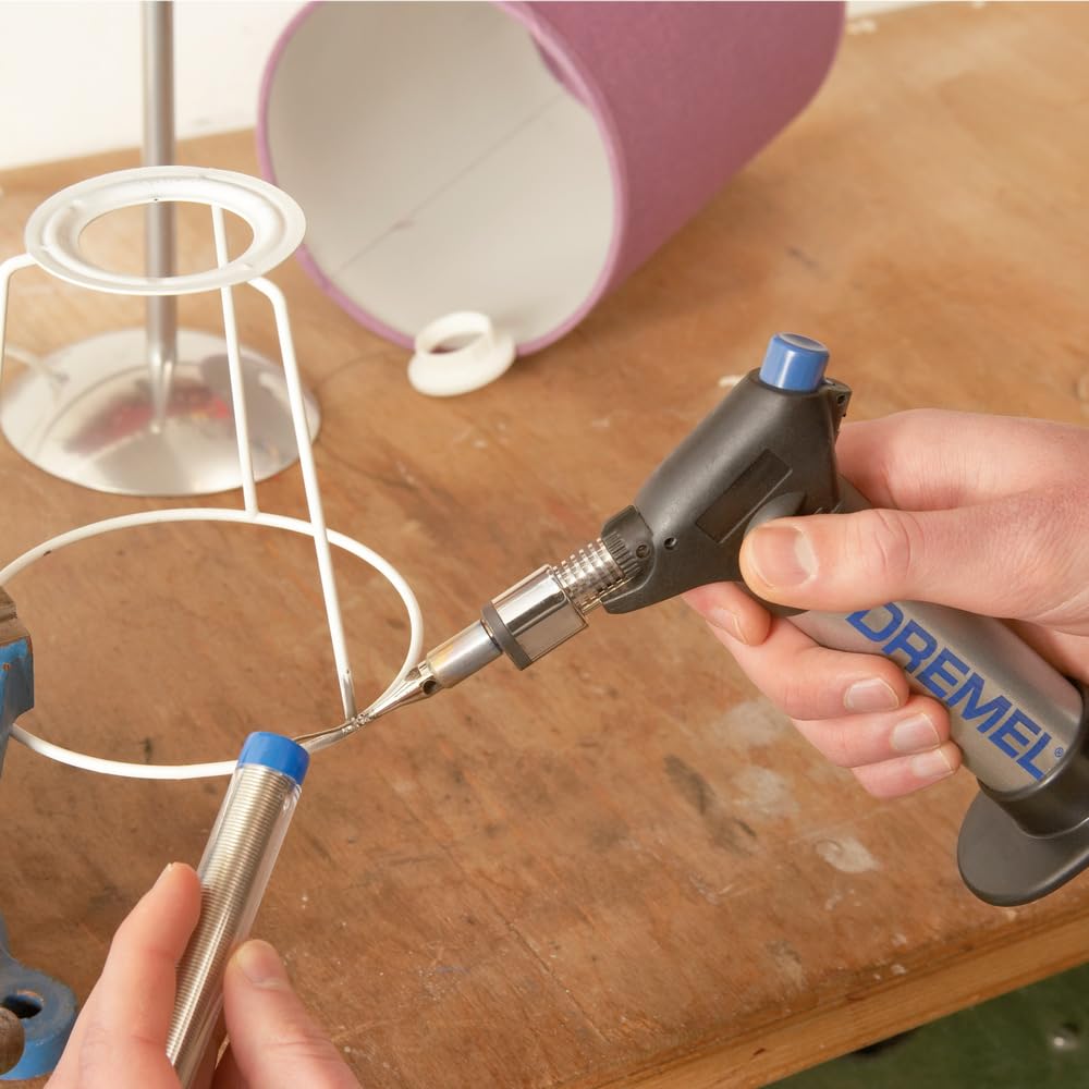 Dremel VersaFlame Multi-Function Butane Torch - Ideal for Hobbyist and Professional Uses in Soldering, Welding, and Heat Blowing (2200-5)