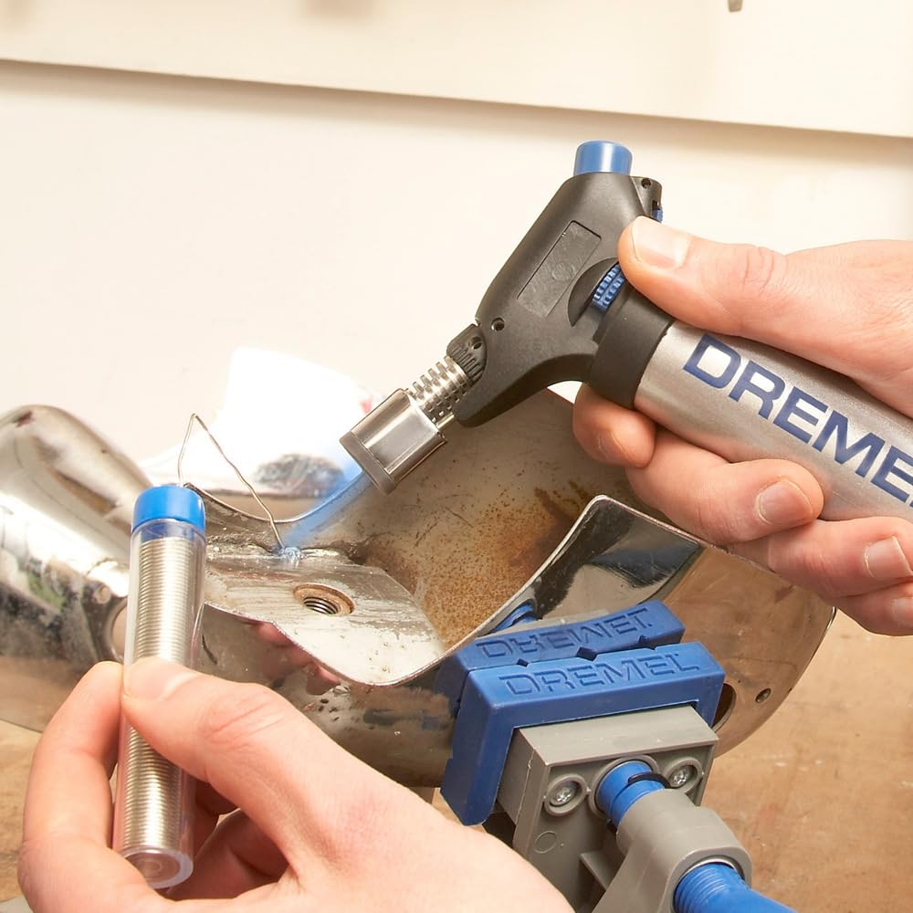 Dremel VersaFlame Multi-Function Butane Torch - Ideal for Hobbyist and Professional Uses in Soldering, Welding, and Heat Blowing (2200-5)