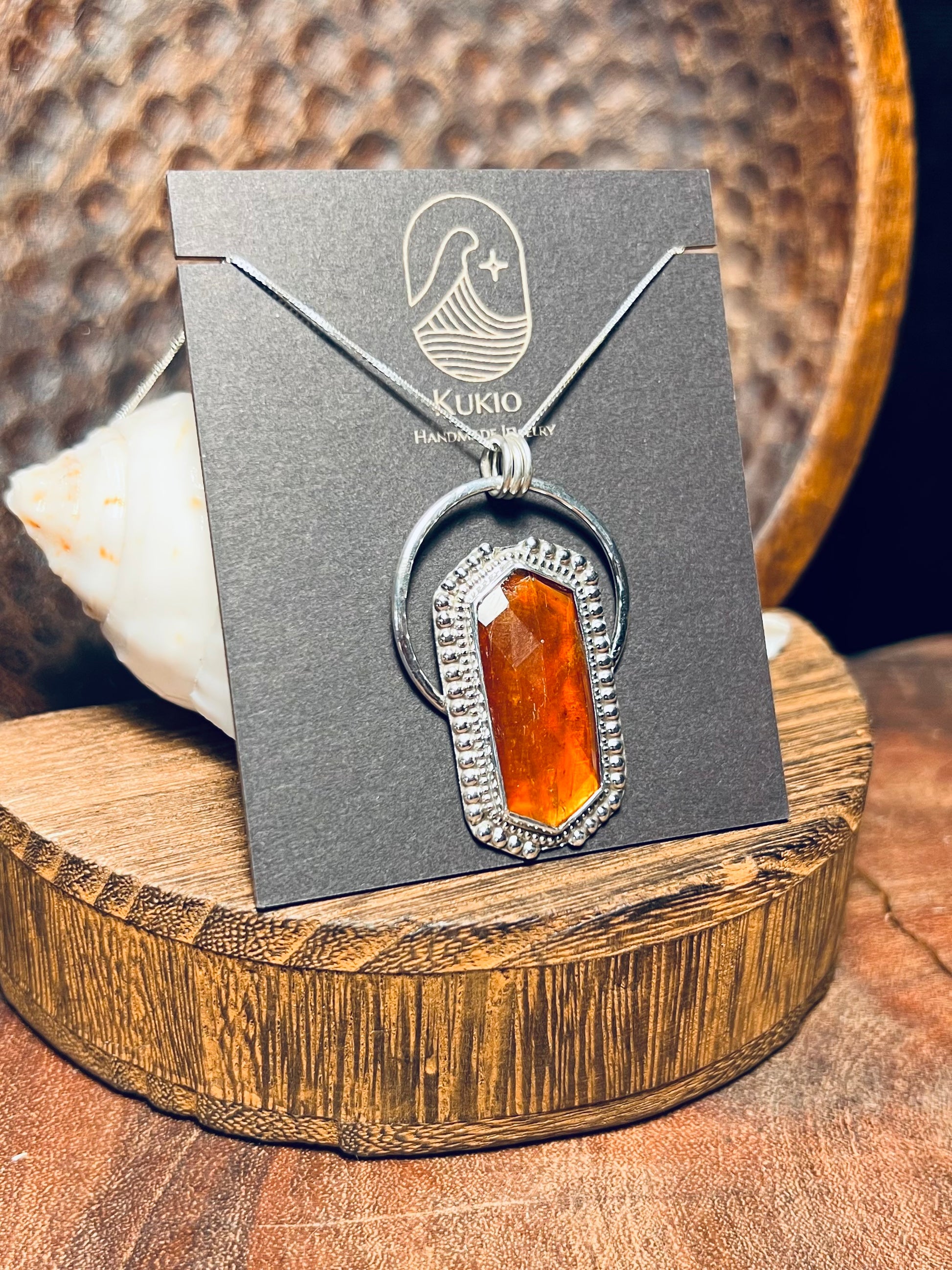 Orange 2025 kyanite jewelry