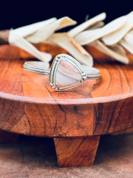 Sterling Silver Windy Mountain Jasper Cuff