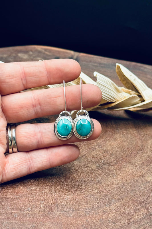 Sterling Silver Turquoise Earrings